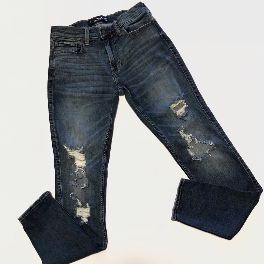 Hollister Men’s Skinny Distressed Jeans 30X32